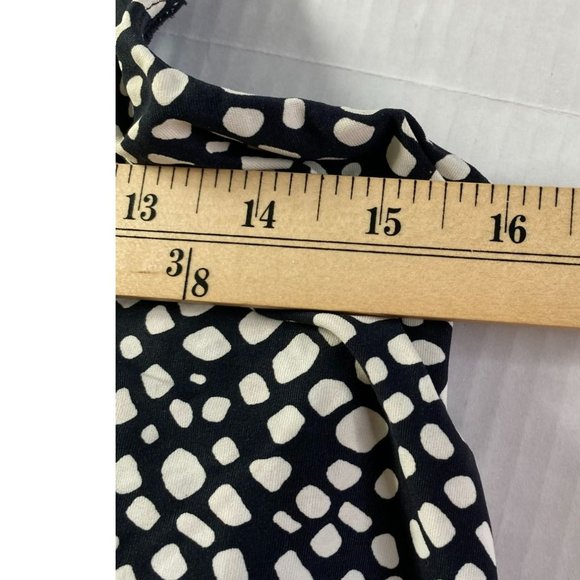 Coco Reef Womens Black and White One Piece Ruffled Bathing Suit Size 10/34 DD - Picture 7 of 7